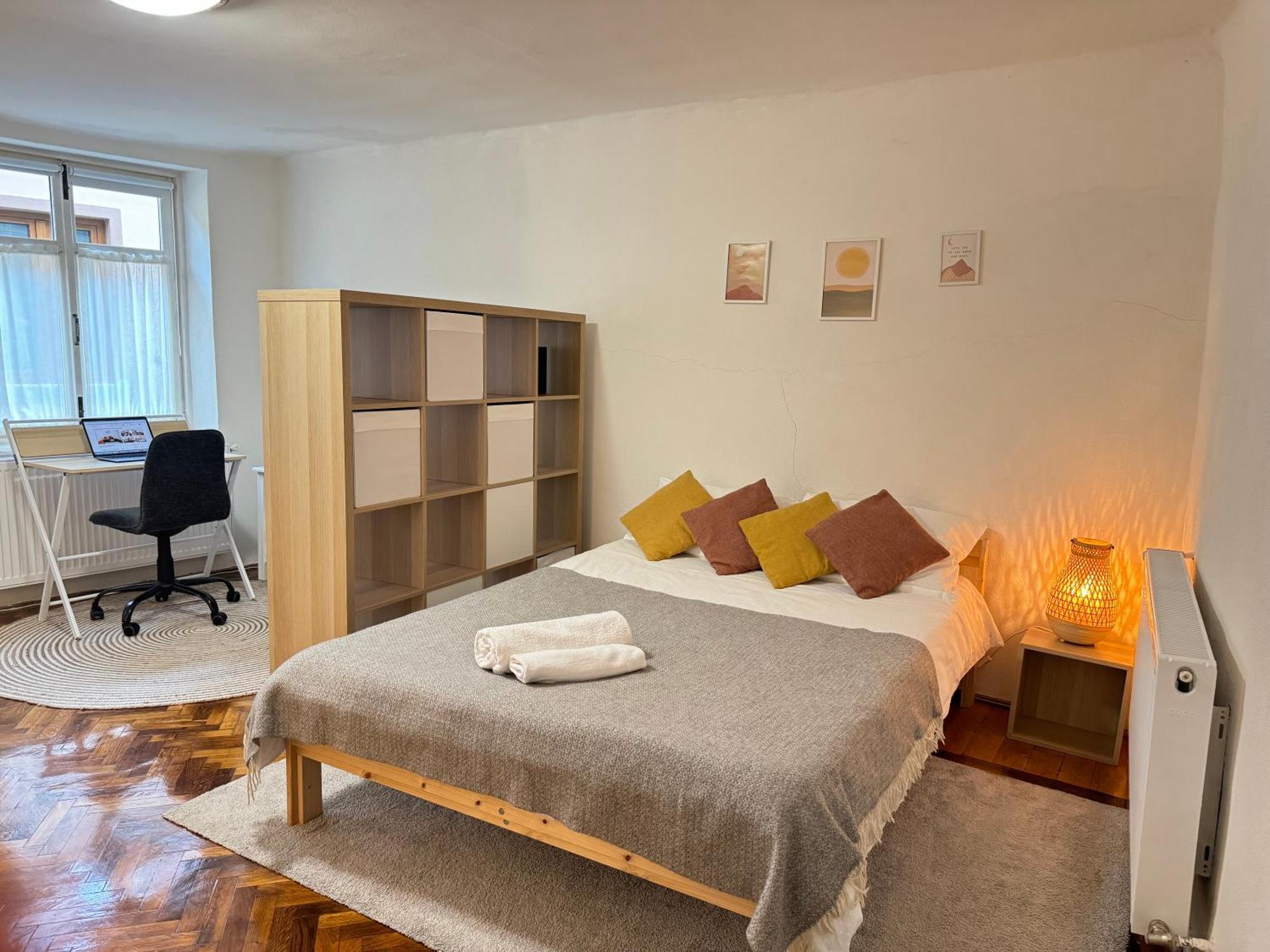Charming Studio Ideal For Getaways Or Workations In Sibiu'S Medieval City Center Esterno foto